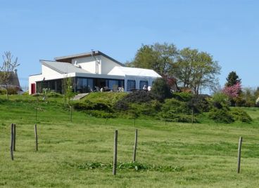 La salle de réception des Hauts de Toulvern