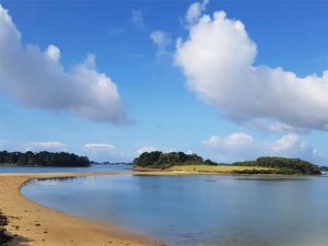 La Plage des Sept-îles dans le Golfe du Morbihan