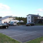 Le parking à l'entrée des Hauts de Toulvern