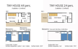 Plan Tiny House 4/6P ou 2/4P