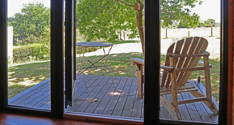 Tiny house 2/4 personnes : vue sur la nature