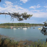 Bateaux au mouillage à la Pointe du Blair