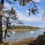 Bateaux au mouillage à la Pointe du Blair